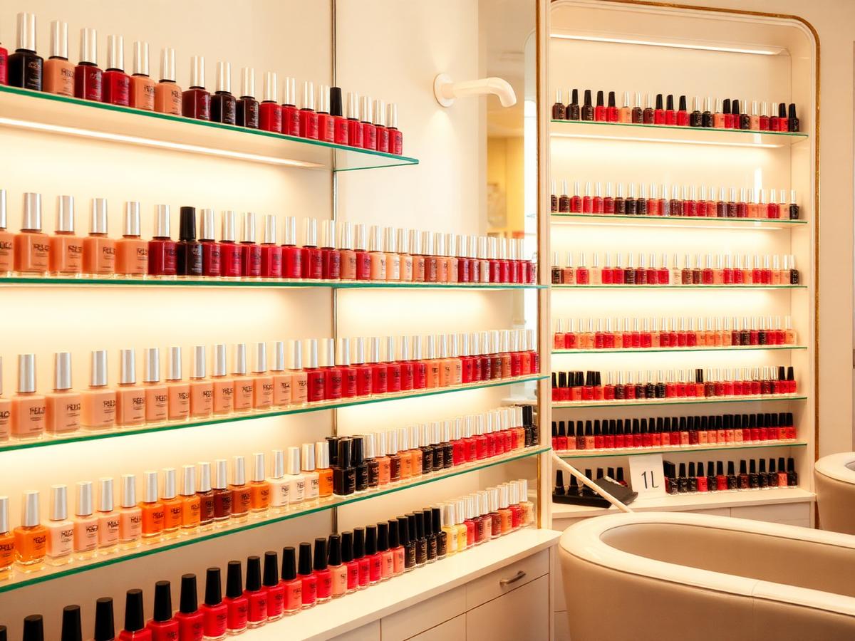 Pared de esmaltes